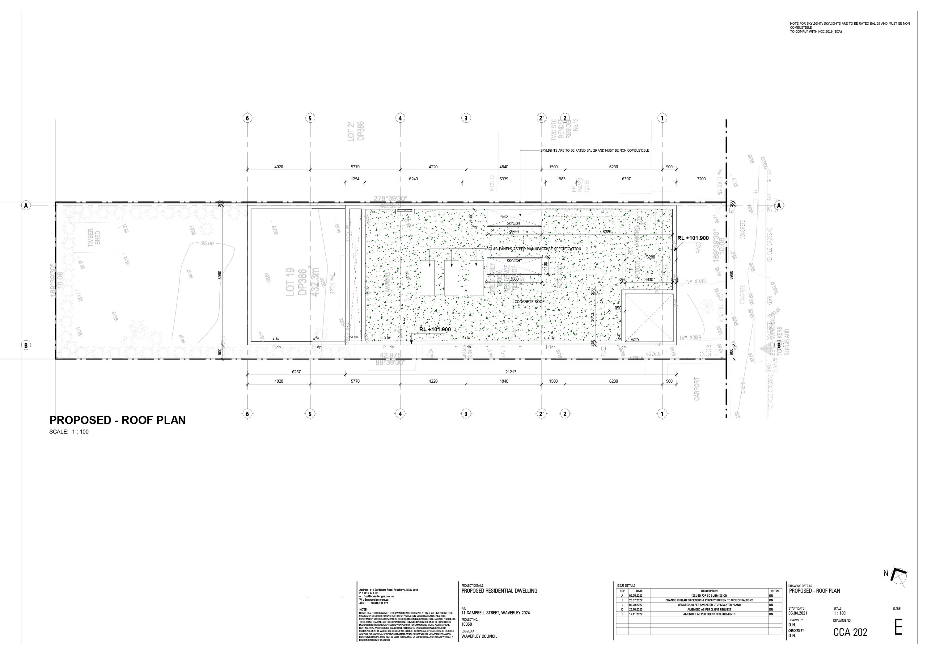 CCA Issue E Architectural Plans22.11.17 8 1