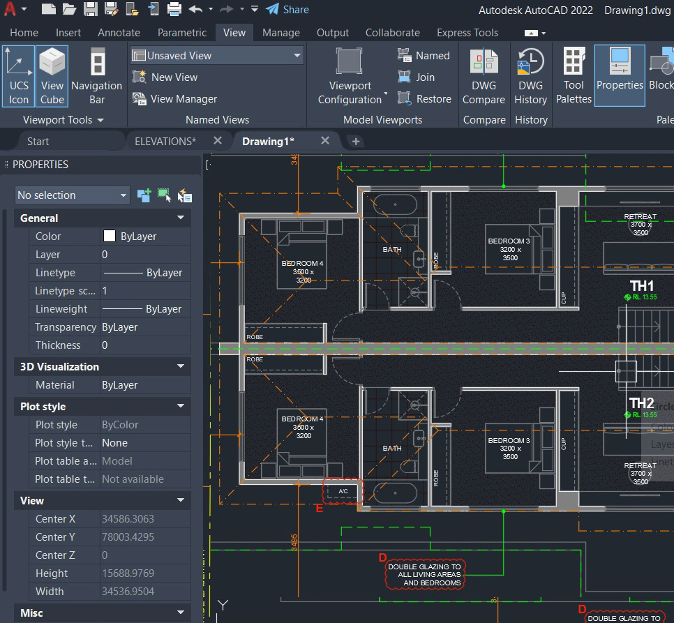 CAD_plans_drafting_services_Floorplan
