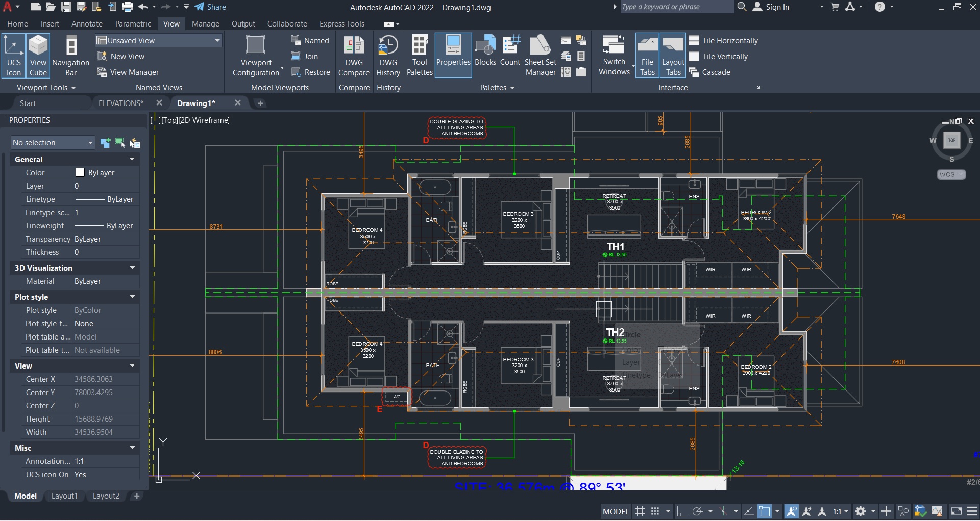 Screenshot Duplex Floorplan