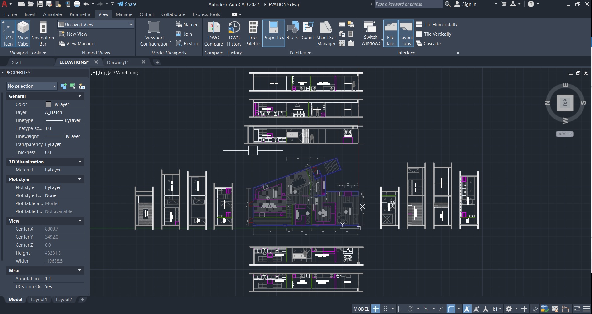 Screenshot Office Fitout Elevations