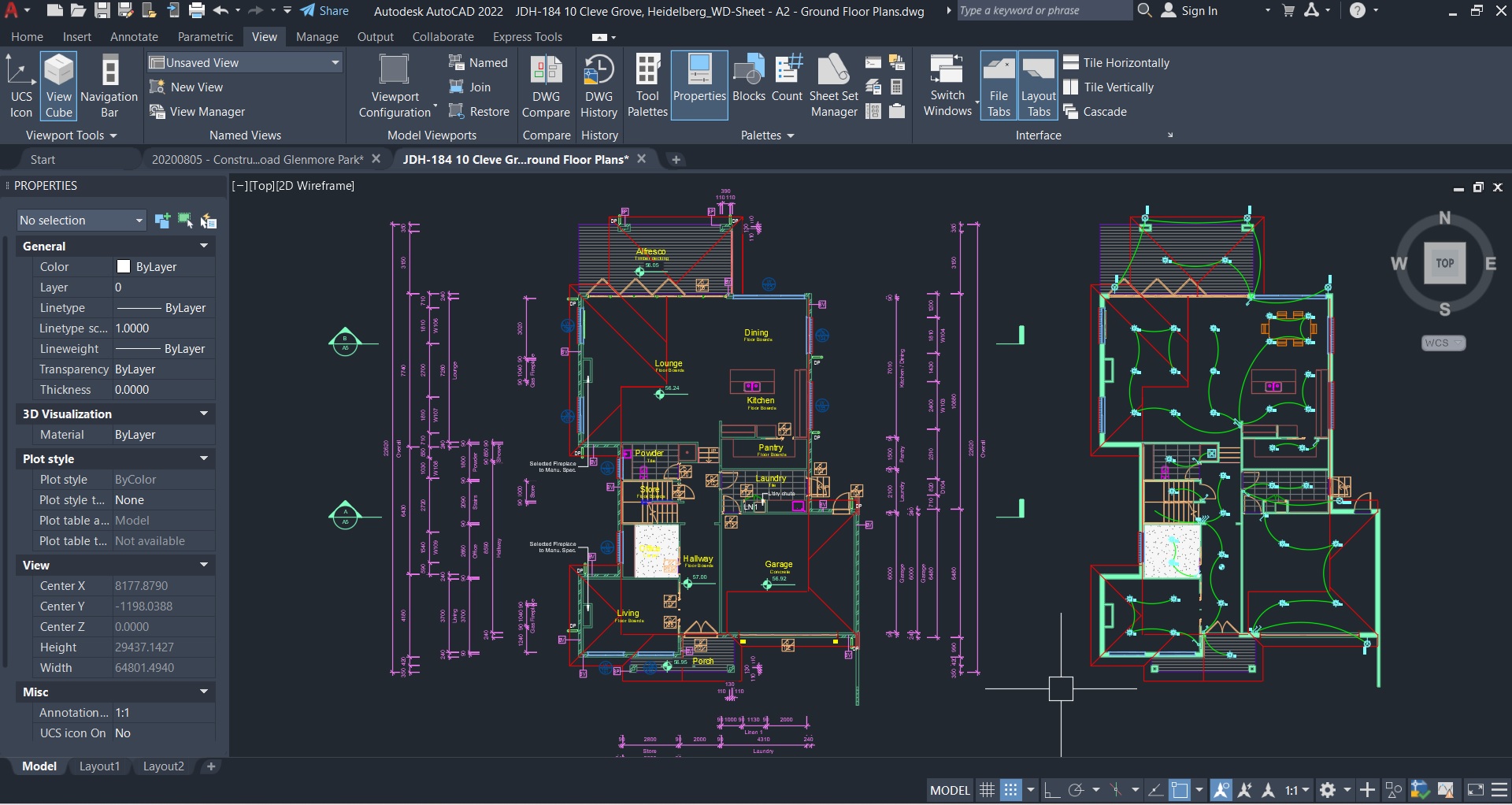 Screenshot One Storey Floorplan